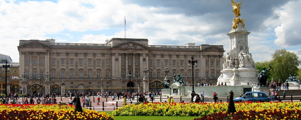 Buckingham Palace in Spring